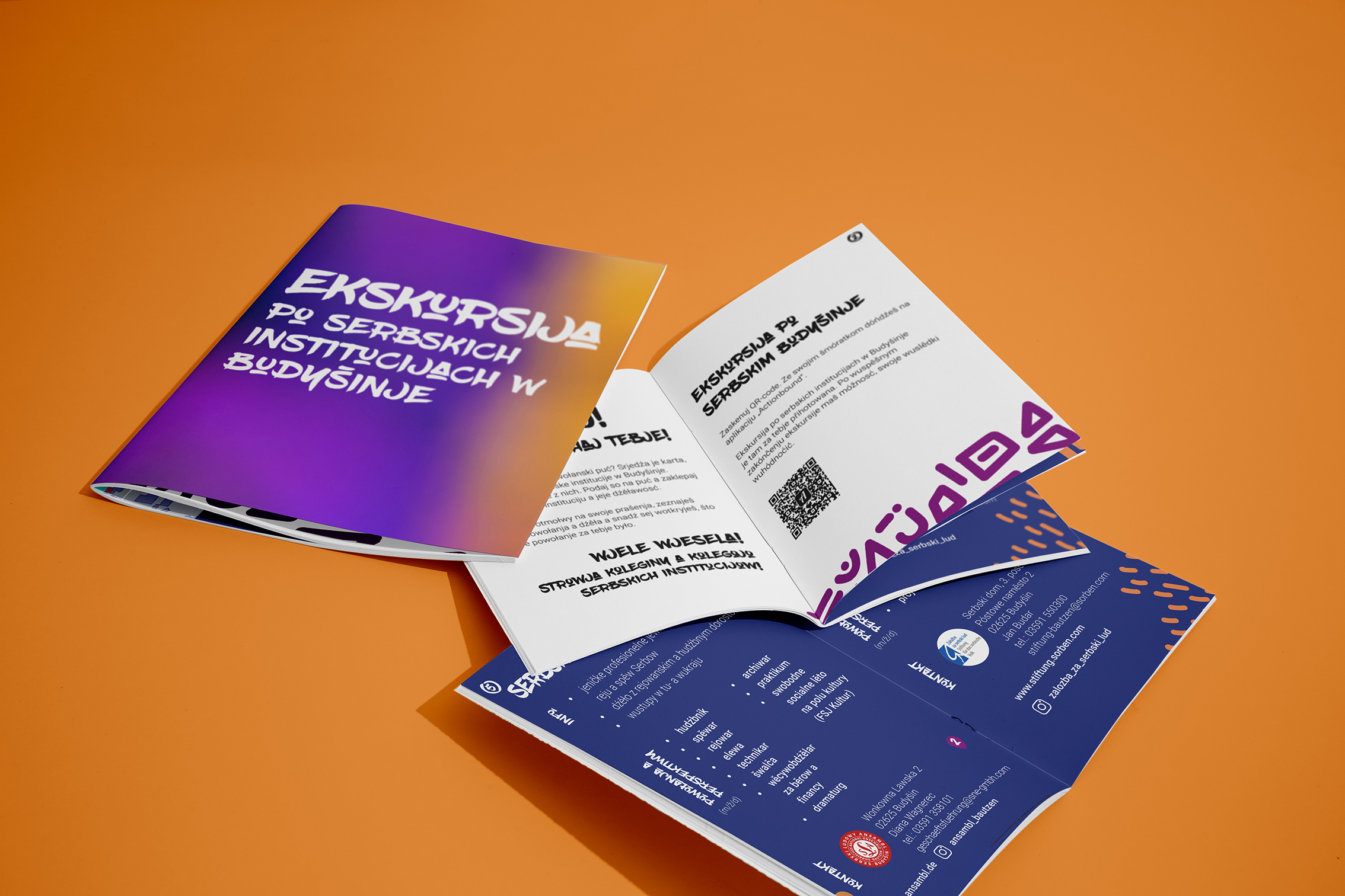 Broschüre in sorbischer Sprache