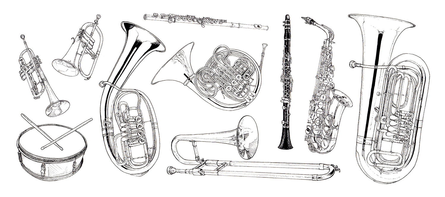 Instrumente Stadtorchester WEB