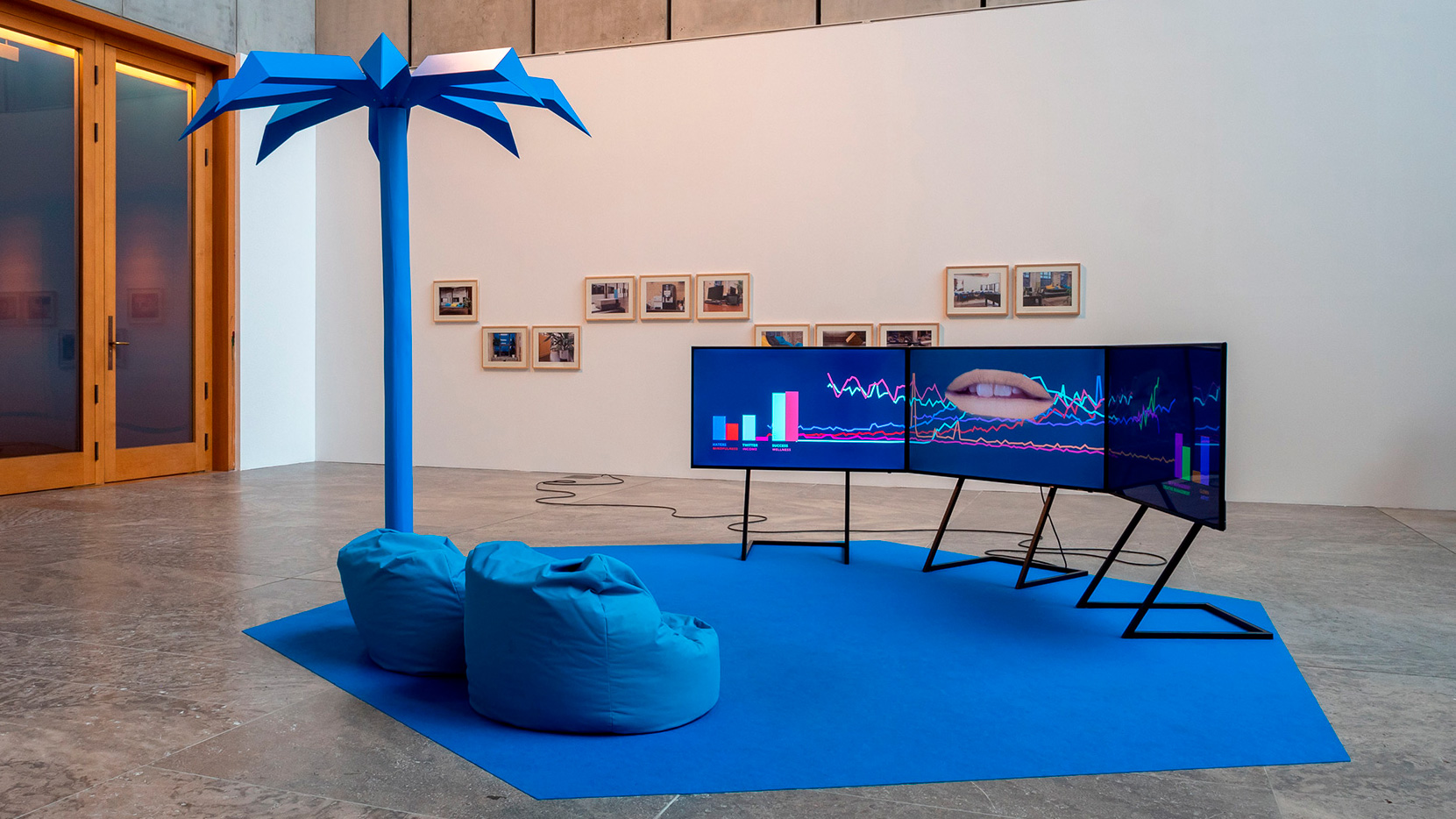 Videoinstallation im MdbK Leipzig
